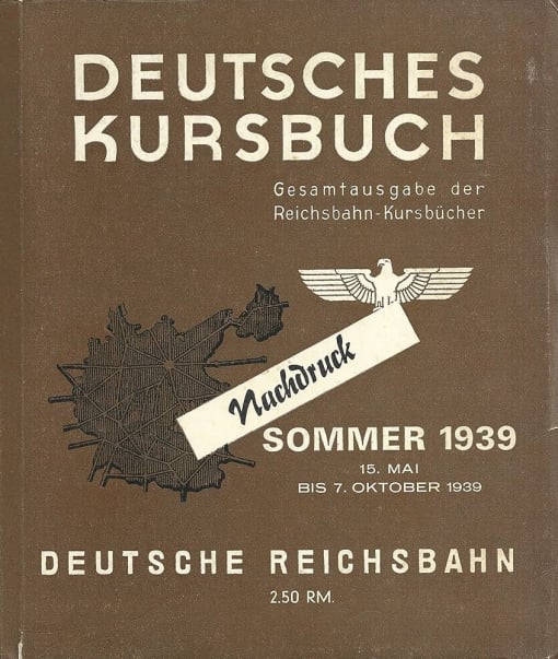 Bücher Kursbücher Fahrpläne